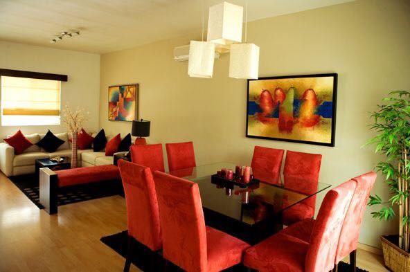 41 idées de décorations d'intérieur avec des tons rouges 11
