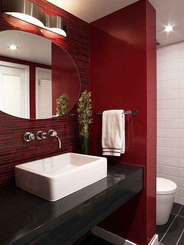 41 idées de décorations d'intérieur avec des tons rouges 26