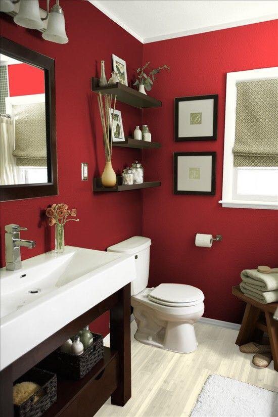 41 idées de décorations d'intérieur avec des tons rouges 27