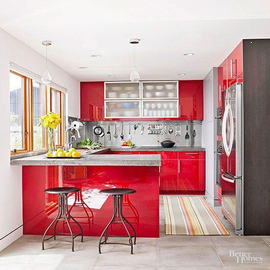 41 idées de décorations d'intérieur avec des tons rouges 28