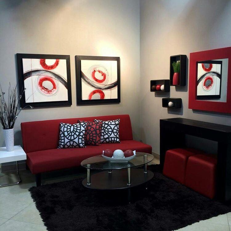41 idées de décorations d'intérieur avec des tons rouges 30