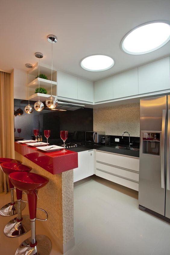 41 idées de décorations d'intérieur avec des tons rouges 4