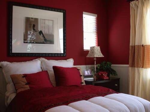 41 idées de décorations d'intérieur avec des tons rouges 31