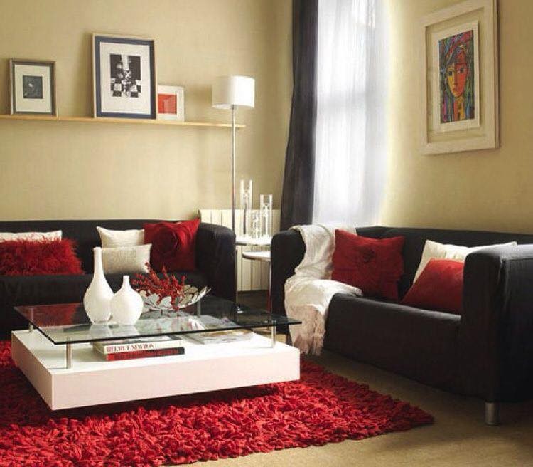41 idées de décorations d'intérieur avec des tons rouges 10