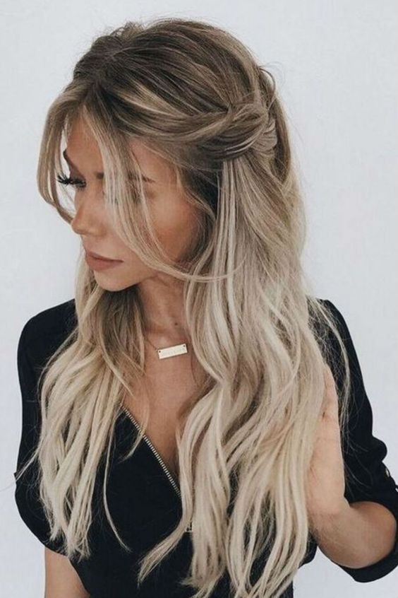 100 Coiffures de mariage chic pour cheveux longs 13 100 Coiffures de mariage chic pour cheveux longs 13
