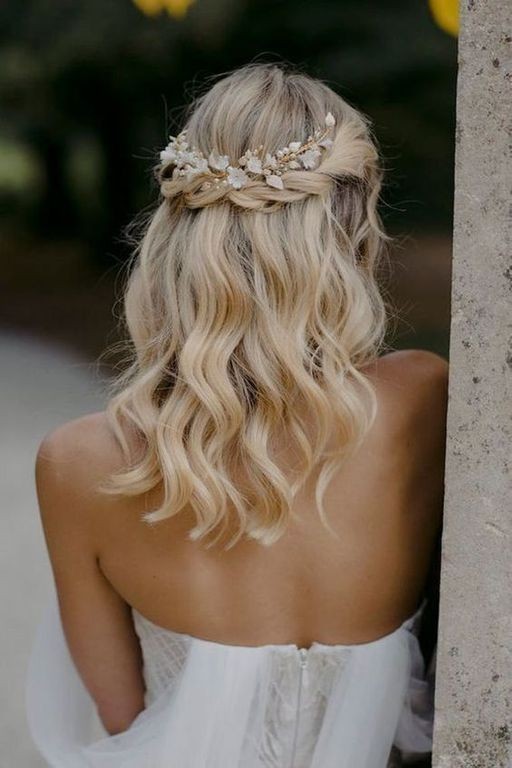 100 Coiffures de mariage chic pour cheveux longs 15 100 Coiffures de mariage chic pour cheveux longs 15