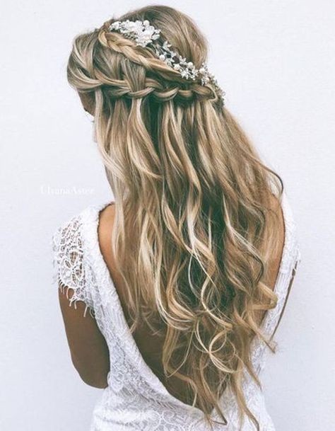100 Coiffures de mariage chic pour cheveux longs 23 100 Coiffures de mariage chic pour cheveux longs 23