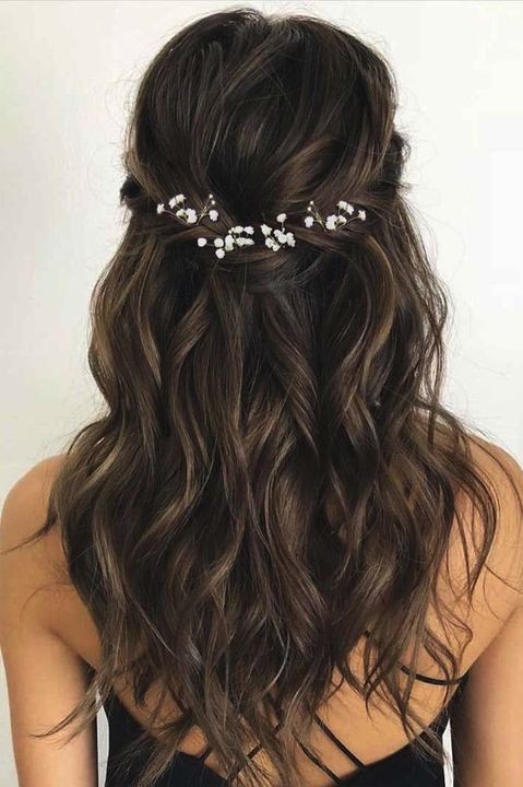 100 Coiffures de mariage chic pour cheveux longs 26 100 Coiffures de mariage chic pour cheveux longs 26
