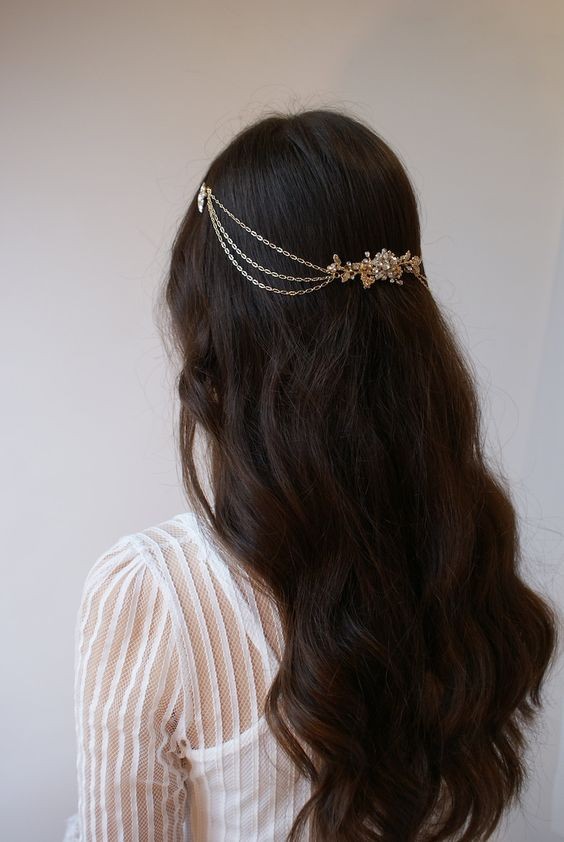 100 Coiffures de mariage chic pour cheveux longs 37 100 Coiffures de mariage chic pour cheveux longs 37