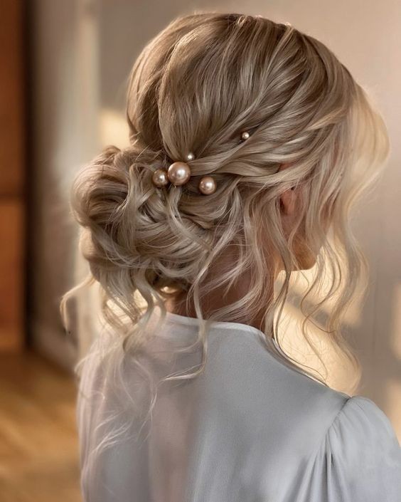 100 Coiffures de mariage chic pour cheveux longs 50 100 Coiffures de mariage chic pour cheveux longs 50