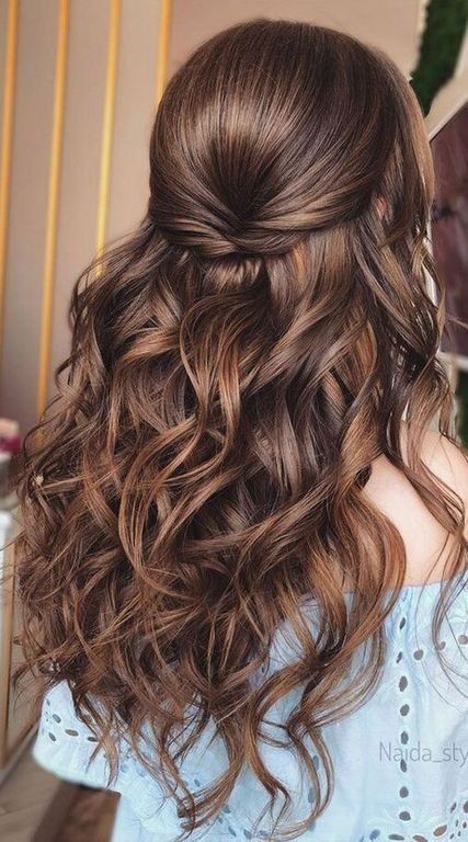 100 Coiffures de mariage chic pour cheveux longs 6 100 Coiffures de mariage chic pour cheveux longs 6
