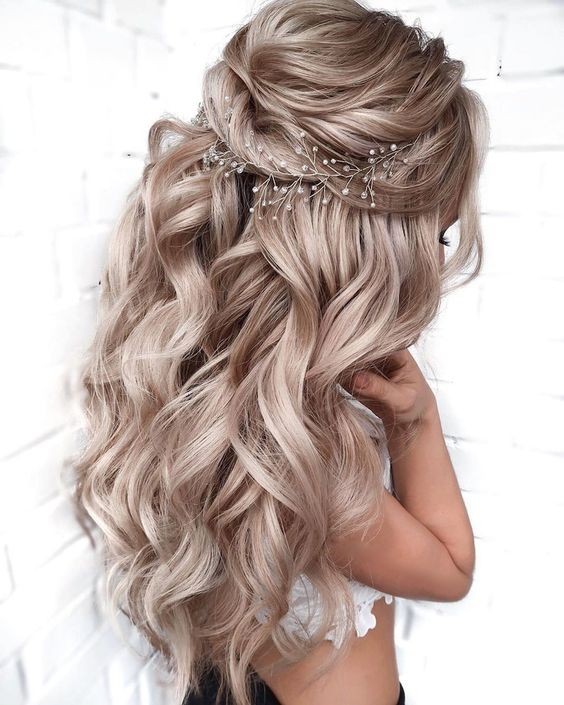 100 Coiffures de mariage chic pour cheveux longs 61 100 Coiffures de mariage chic pour cheveux longs 61