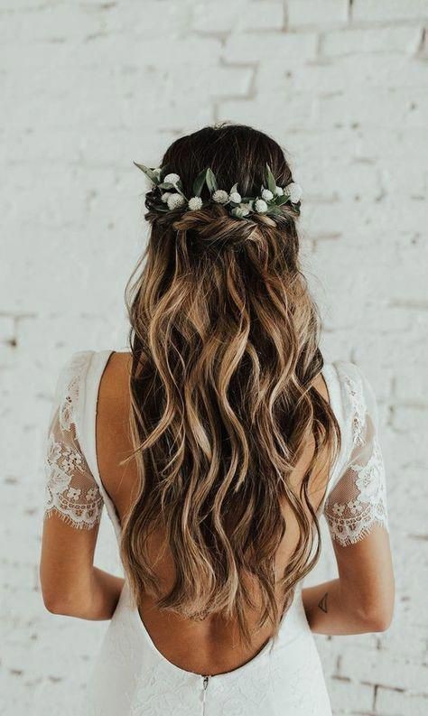 100 Coiffures de mariage chic pour cheveux longs 71 100 Coiffures de mariage chic pour cheveux longs 71