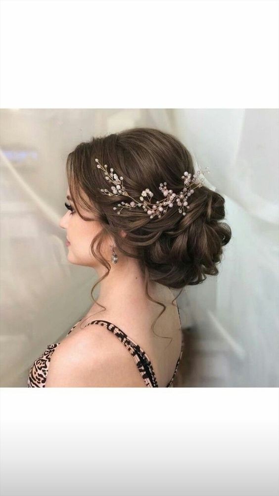 100 Coiffures de mariage chic pour cheveux longs 73 100 Coiffures de mariage chic pour cheveux longs 73