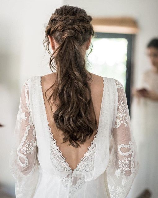 100 Coiffures de mariage chic pour cheveux longs 75 100 Coiffures de mariage chic pour cheveux longs 75