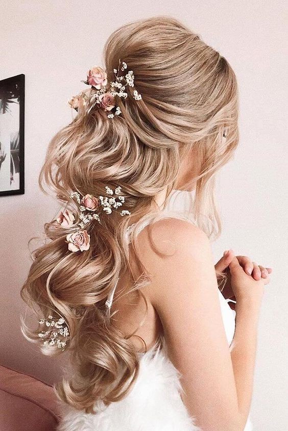 100 Coiffures de mariage chic pour cheveux longs 76 100 Coiffures de mariage chic pour cheveux longs 76