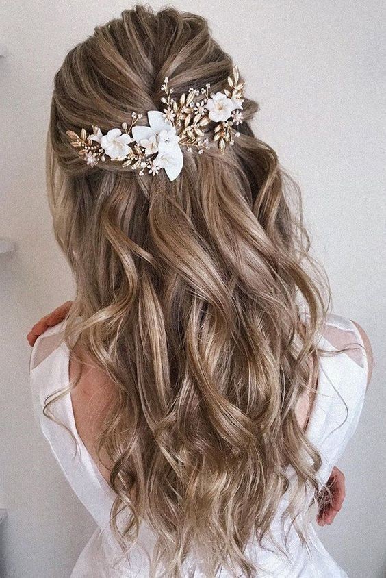100 Coiffures de mariage chic pour cheveux longs 86 100 Coiffures de mariage chic pour cheveux longs 86