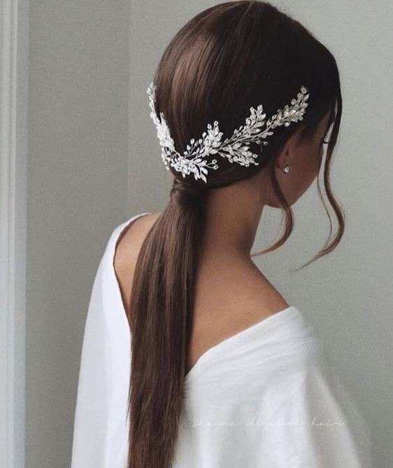 100 Coiffures de mariage chic pour cheveux longs 88 100 Coiffures de mariage chic pour cheveux longs 88