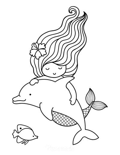 100 Coloriages Sirènes à Imprimer Gratuitement 74 100 Coloriages Sirènes à Imprimer Gratuitement 74