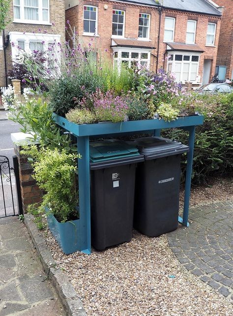12 bonnes idées pour camoufler ses poubelles 9 12 bonnes idées pour camoufler ses poubelles 9