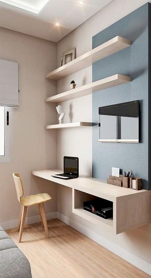 14 tables de chevet flottantes pour le travail sur les ordinateurs portables 11