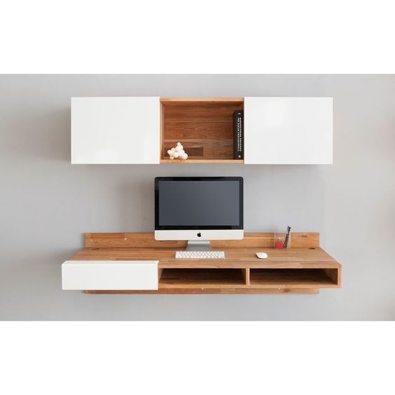 14 tables de chevet flottantes pour le travail sur les ordinateurs portables 5