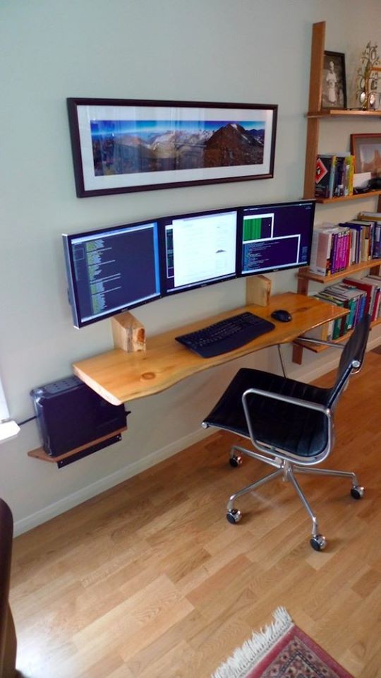 14 tables de chevet flottantes pour le travail sur les ordinateurs portables 7