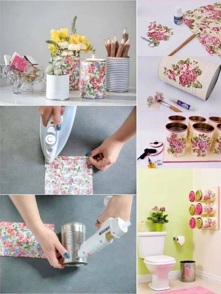 15 décorations à faire avec des boites de conserve 3 15 décorations à faire avec des boites de conserve 3
