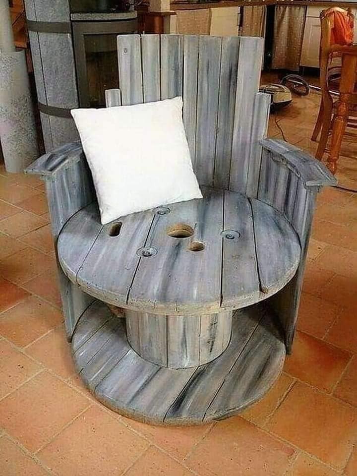19 idées pour recycler les bobines et décorer votre maison 6 19 idées pour recycler les bobines et décorer votre maison 6