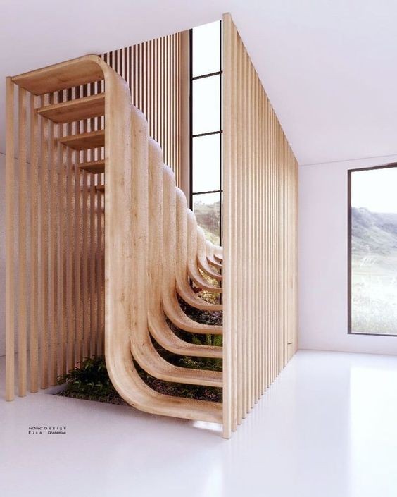 20 escaliers designs et modernes pour s'inspirer 19