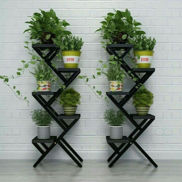 20 super idées de supports pour les plantes 4
