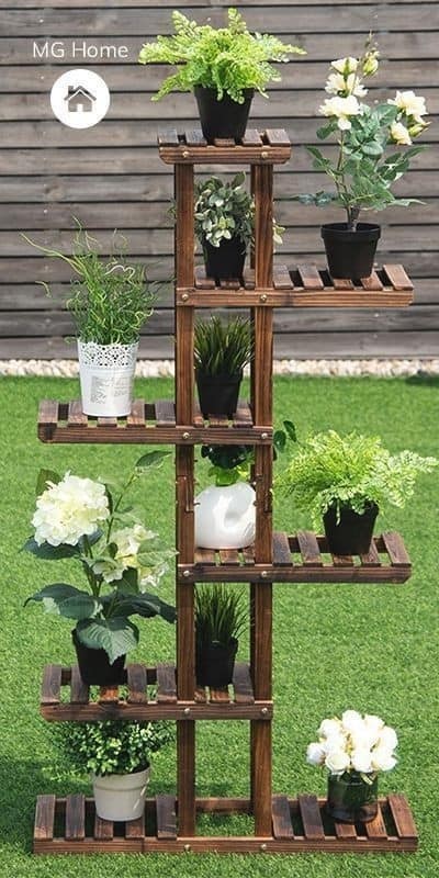 20 super idées de supports pour les plantes 7