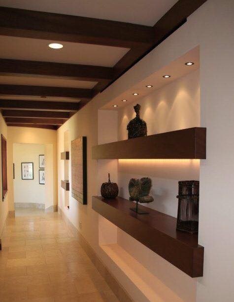 28 idées d'étagères incrustées dans le mur 5