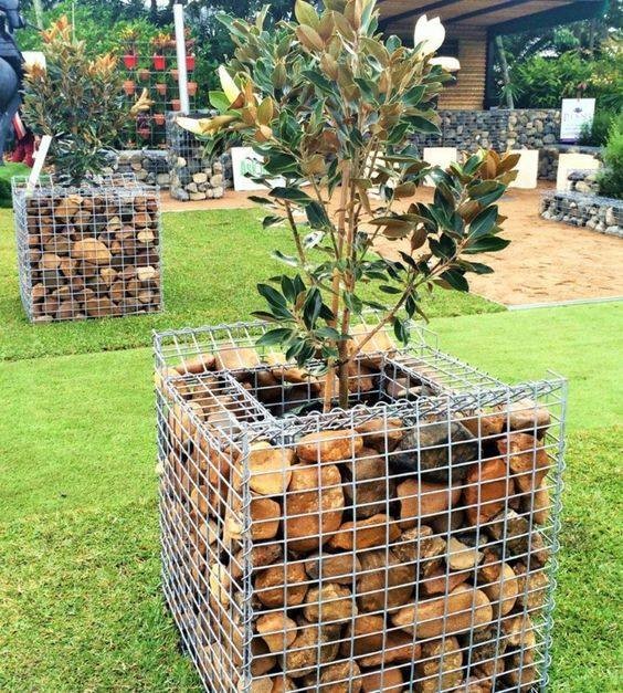 30 idées de jardin verticaux modulaires en gabion 14 30 idées de jardin verticaux modulaires en gabion 14