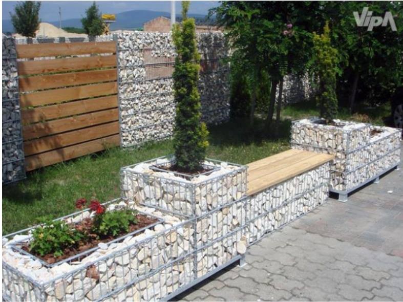 30 idées de jardin verticaux modulaires en gabion 27 30 idées de jardin verticaux modulaires en gabion 27