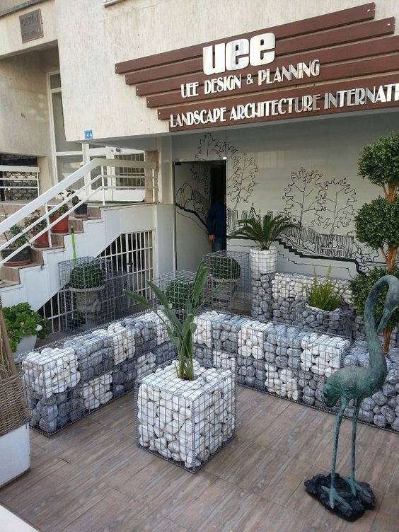 30 idées de jardin verticaux modulaires en gabion 29 30 idées de jardin verticaux modulaires en gabion 29