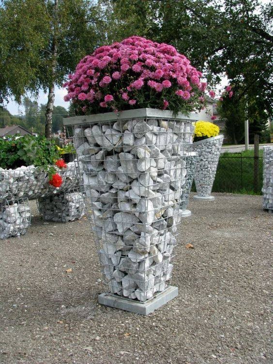 30 idées de jardin verticaux modulaires en gabion 5 30 idées de jardin verticaux modulaires en gabion 5