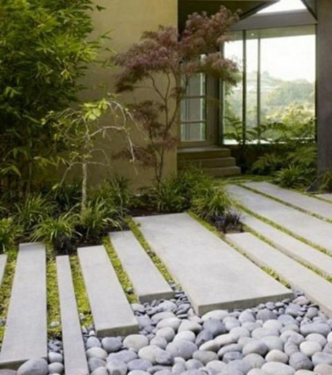 31 idées d'allées de jardin modernes pour s'inspirer 29 31 idées d'allées de jardin modernes pour s'inspirer 29