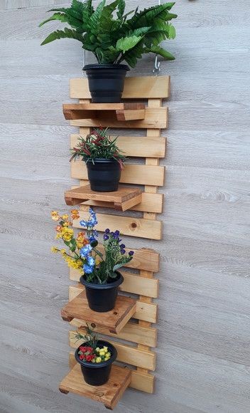 39 étagères en bois pour avoir des plantes bien organisées 9 39 étagères en bois pour avoir des plantes bien organisées 9