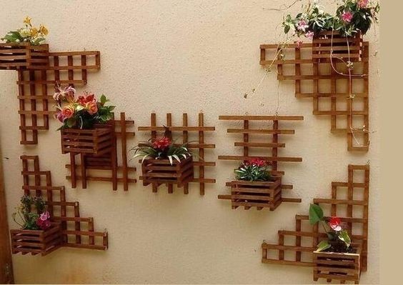 39 étagères en bois pour avoir des plantes bien organisées 6 39 étagères en bois pour avoir des plantes bien organisées 6