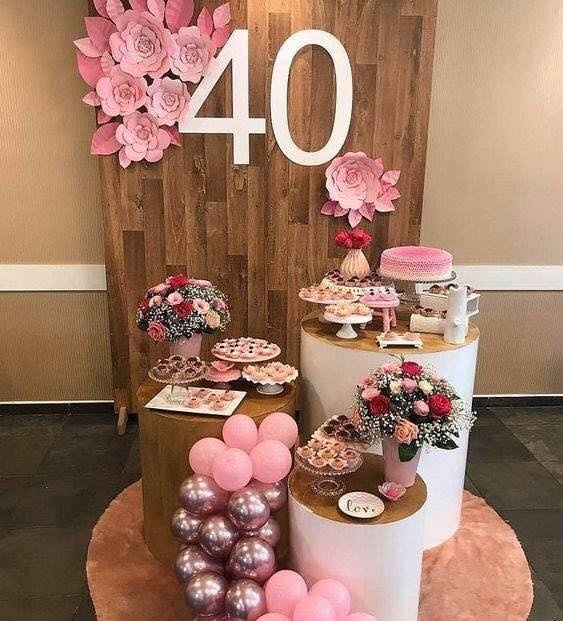 40 Décorations d'anniversaire pour la fête des 40 ans 22 40 Décorations d'anniversaire pour la fête des 40 ans 22