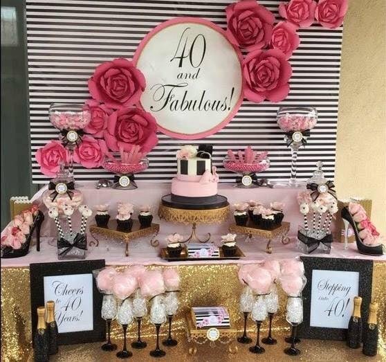 40 Décorations d'anniversaire pour la fête des 40 ans 28 40 Décorations d'anniversaire pour la fête des 40 ans 28