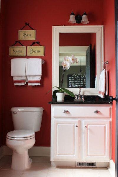 41 idées de décorations d'intérieur avec des tons rouges 36