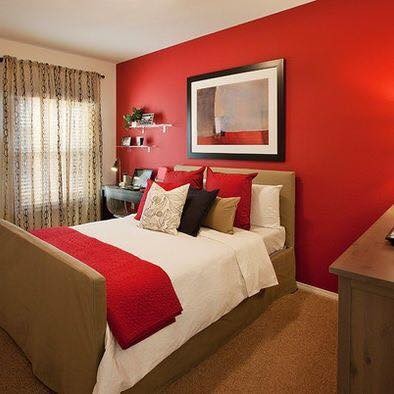 41 idées de décorations d'intérieur avec des tons rouges 37