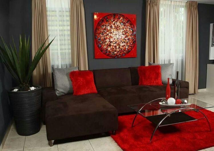 41 idées de décorations d'intérieur avec des tons rouges 41