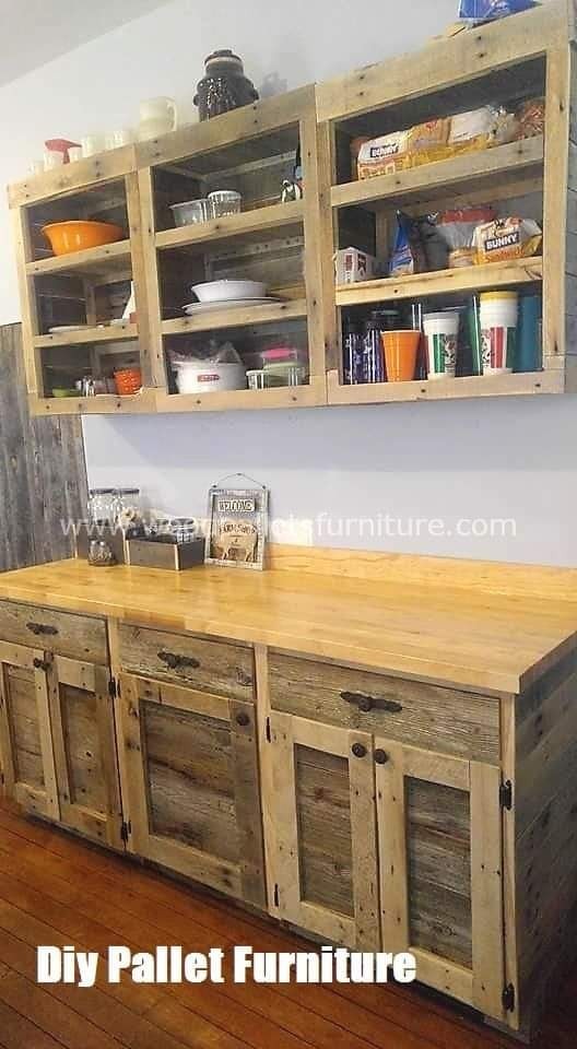 80 meubles en bois à refaire avec des palettes 17