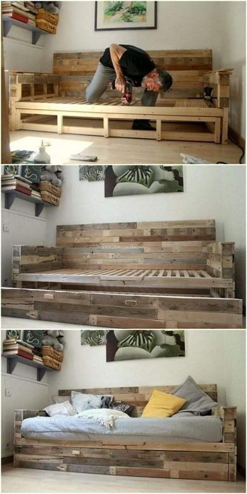 80 meubles en bois à refaire avec des palettes 24