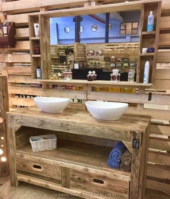 80 meubles en bois à refaire avec des palettes 52