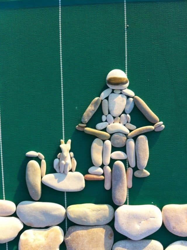 97 œuvres d'art à faire avec de la pierre 32