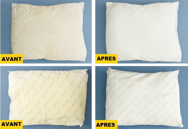 Comment nettoyer et blanchir un oreiller jauni ? 2 Comment nettoyer et blanchir un oreiller jauni ? 2
